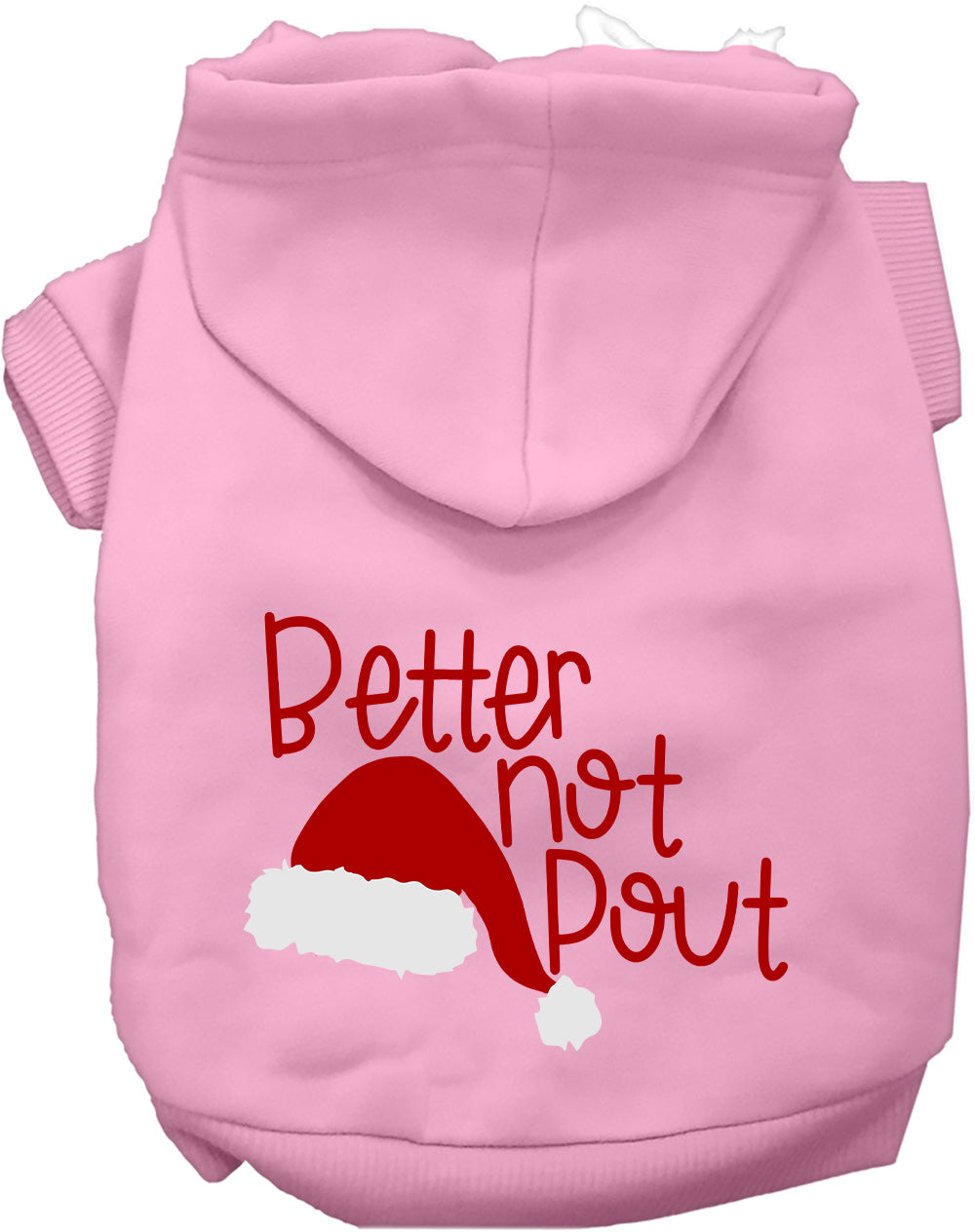 As You Wish Apparel – Better Not Pout Christmas Pet Hoodie