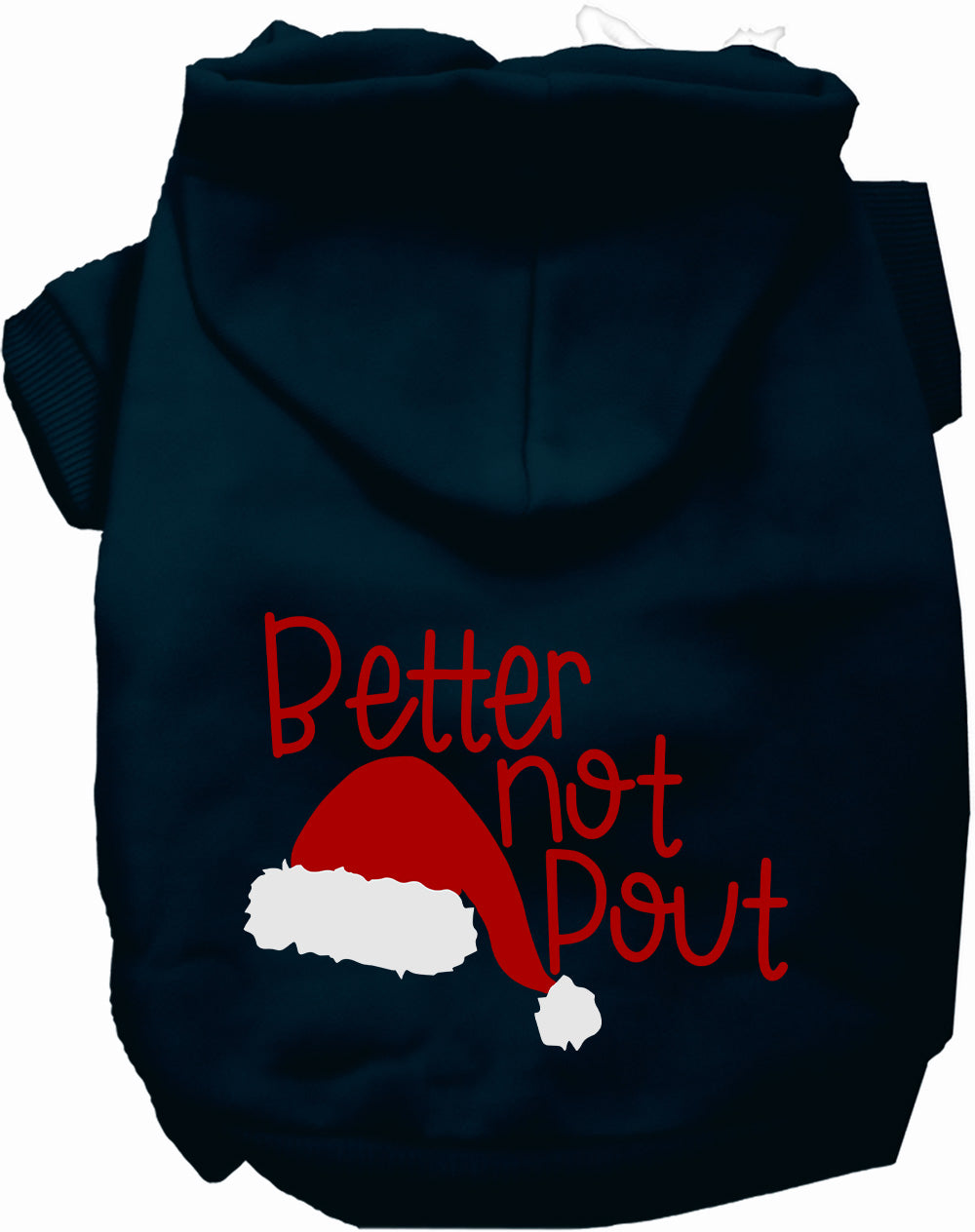 As You Wish Apparel – Better Not Pout Christmas Pet Hoodie