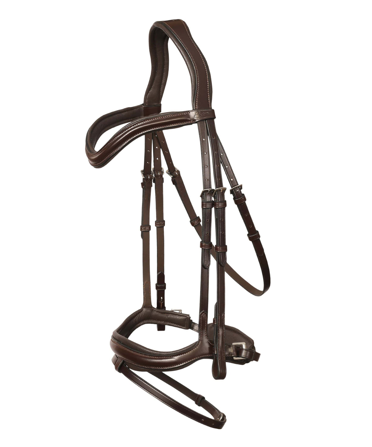 ExionPro Ursa Anatomic Dressage Bridle With Reins