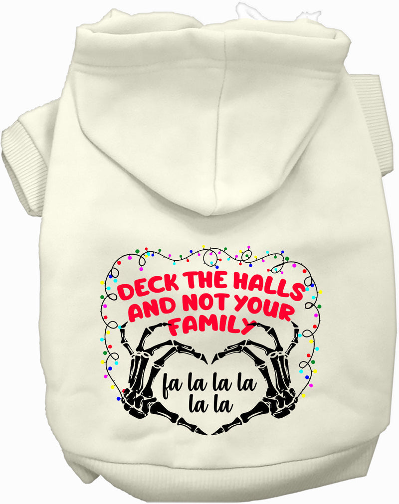 As You Wish Apparel – Deck the Halls, Not Your Family Christmas Pet Hoodie
