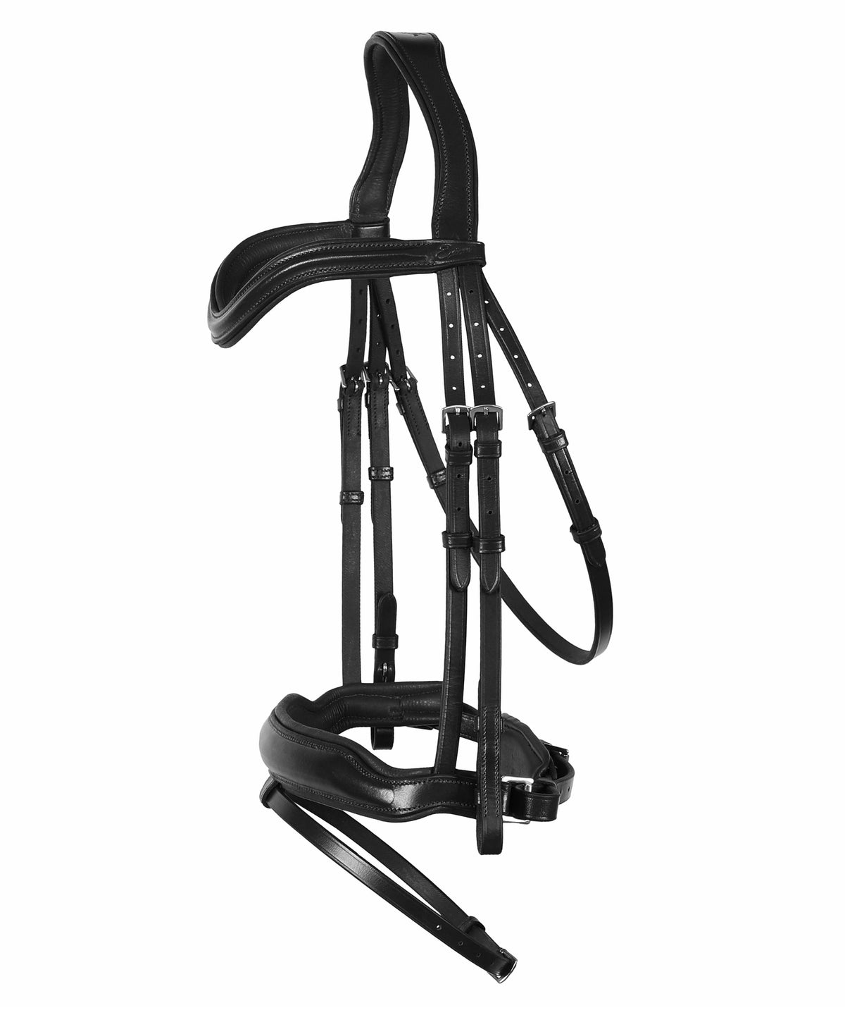 ExionPro Leo Dressage Bridle with Reins