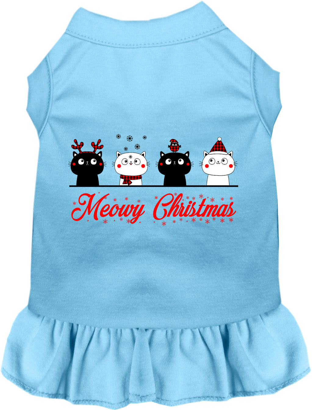 As You Wish Apparel – Meowy Christmas Pet Dress