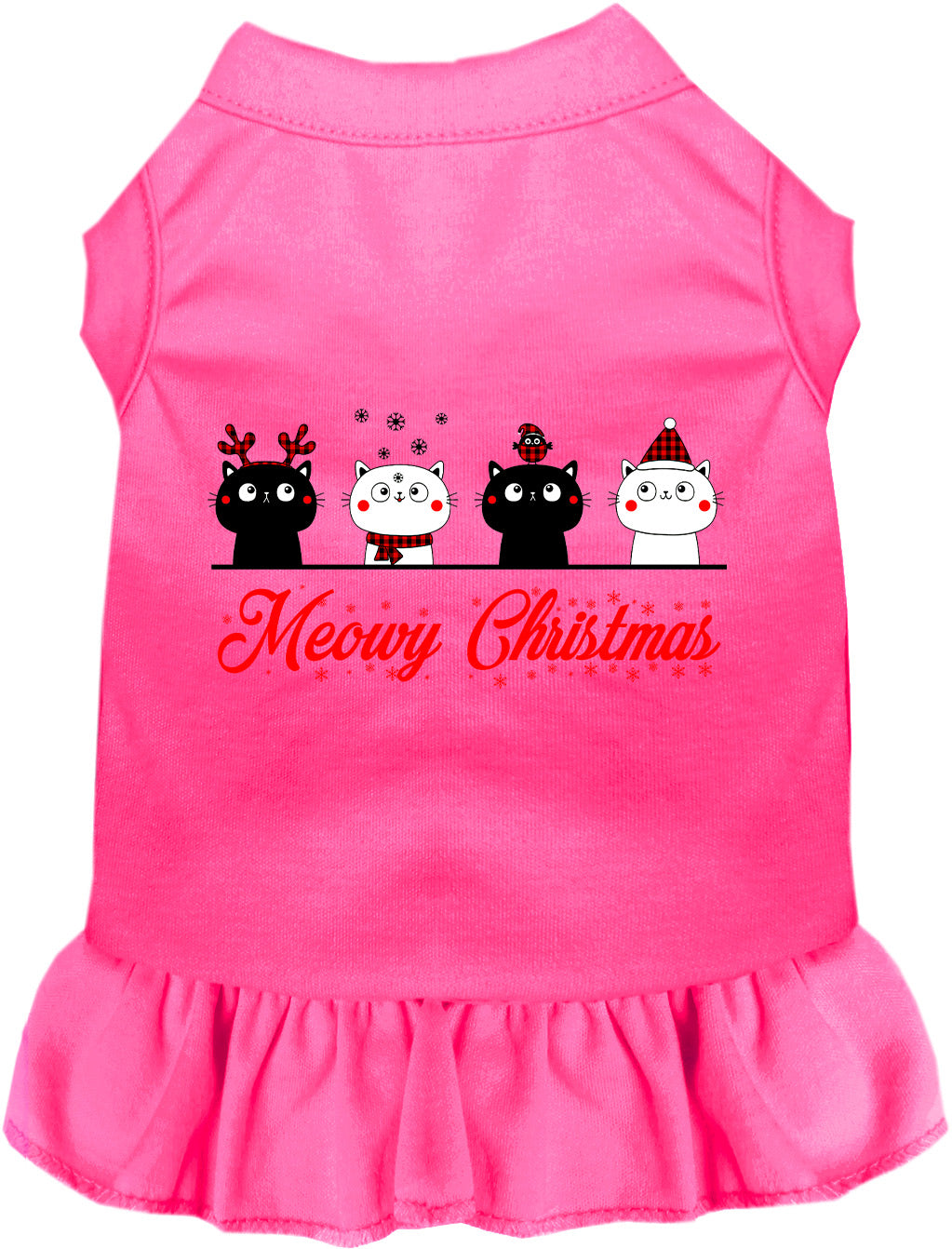 As You Wish Apparel – Meowy Christmas Pet Dress