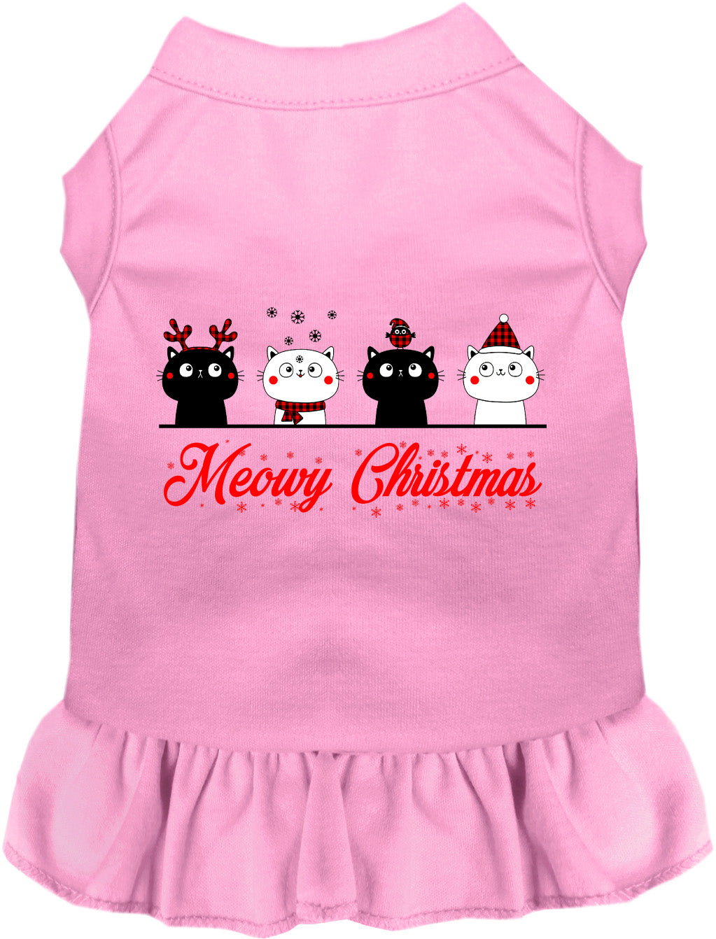 As You Wish Apparel – Meowy Christmas Pet Dress
