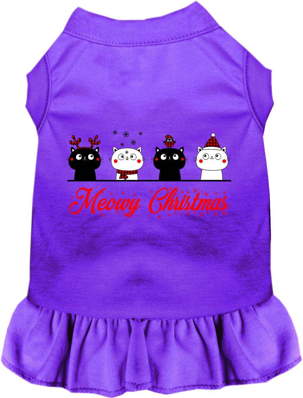 As You Wish Apparel – Meowy Christmas Pet Dress