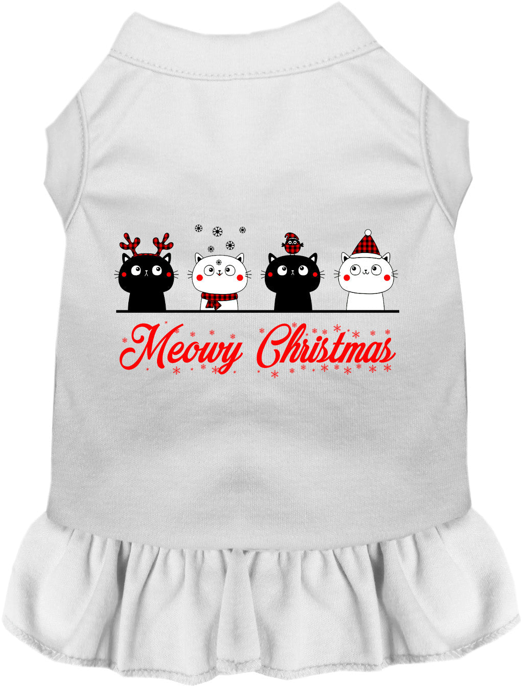 As You Wish Apparel – Meowy Christmas Pet Dress