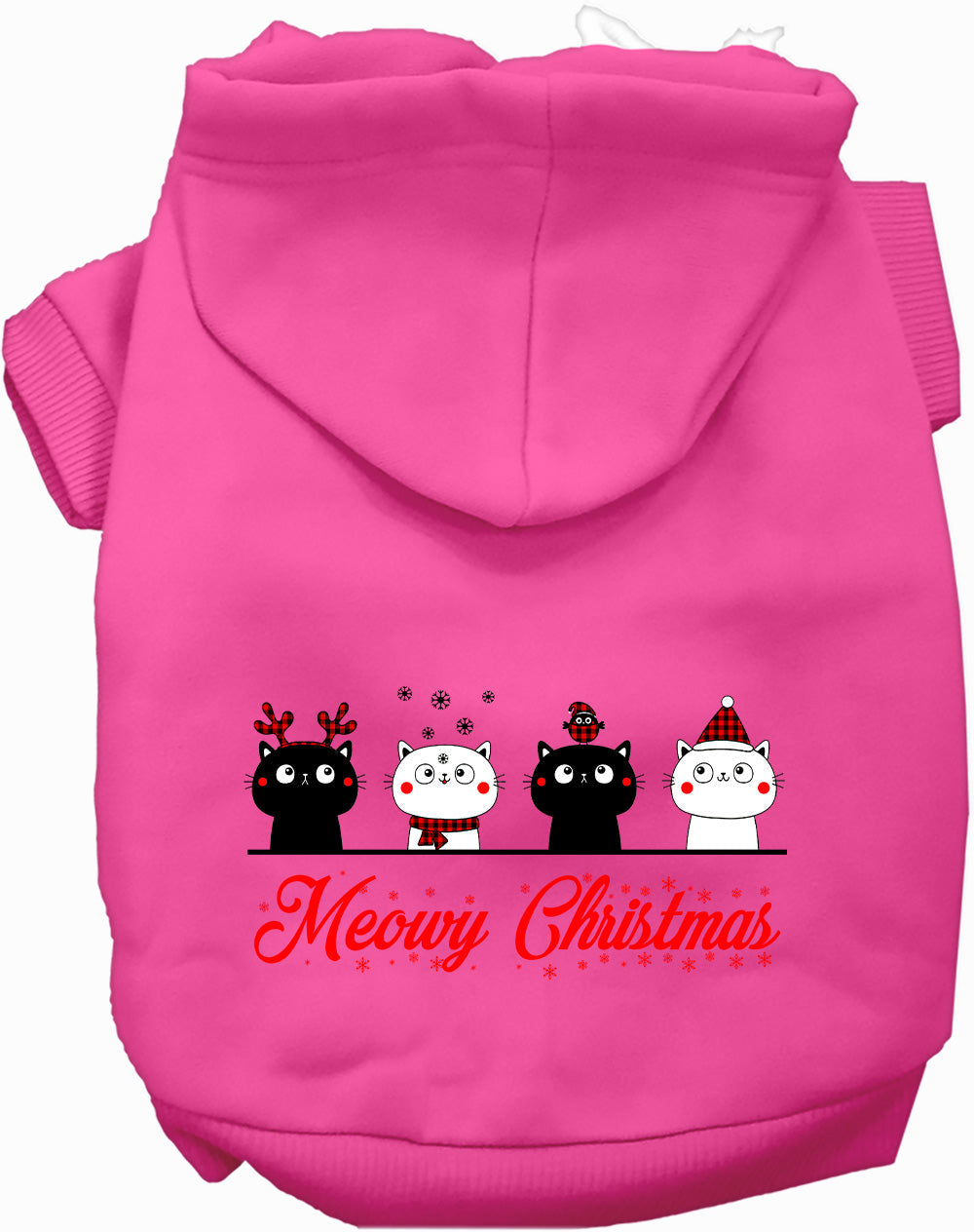 As You Wish Apparel – Meowy Christmas Pet Hoodie