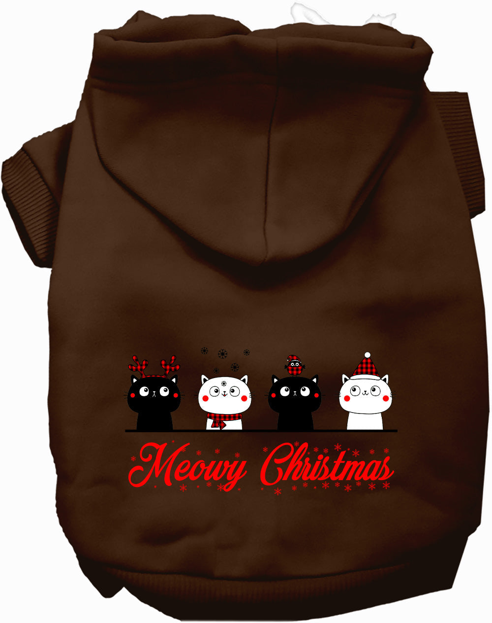As You Wish Apparel – Meowy Christmas Pet Hoodie