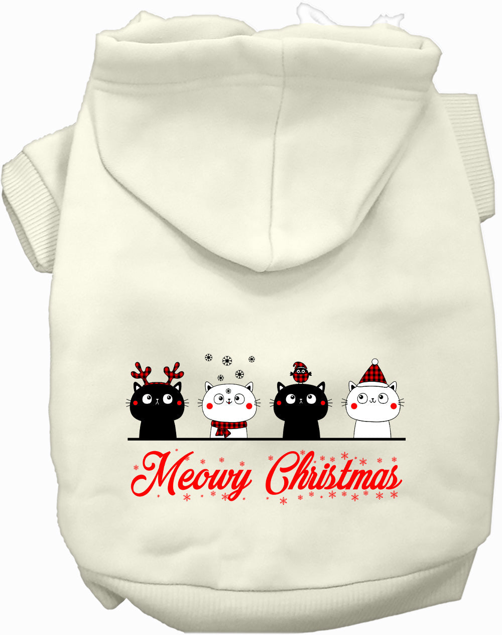 As You Wish Apparel – Meowy Christmas Pet Hoodie