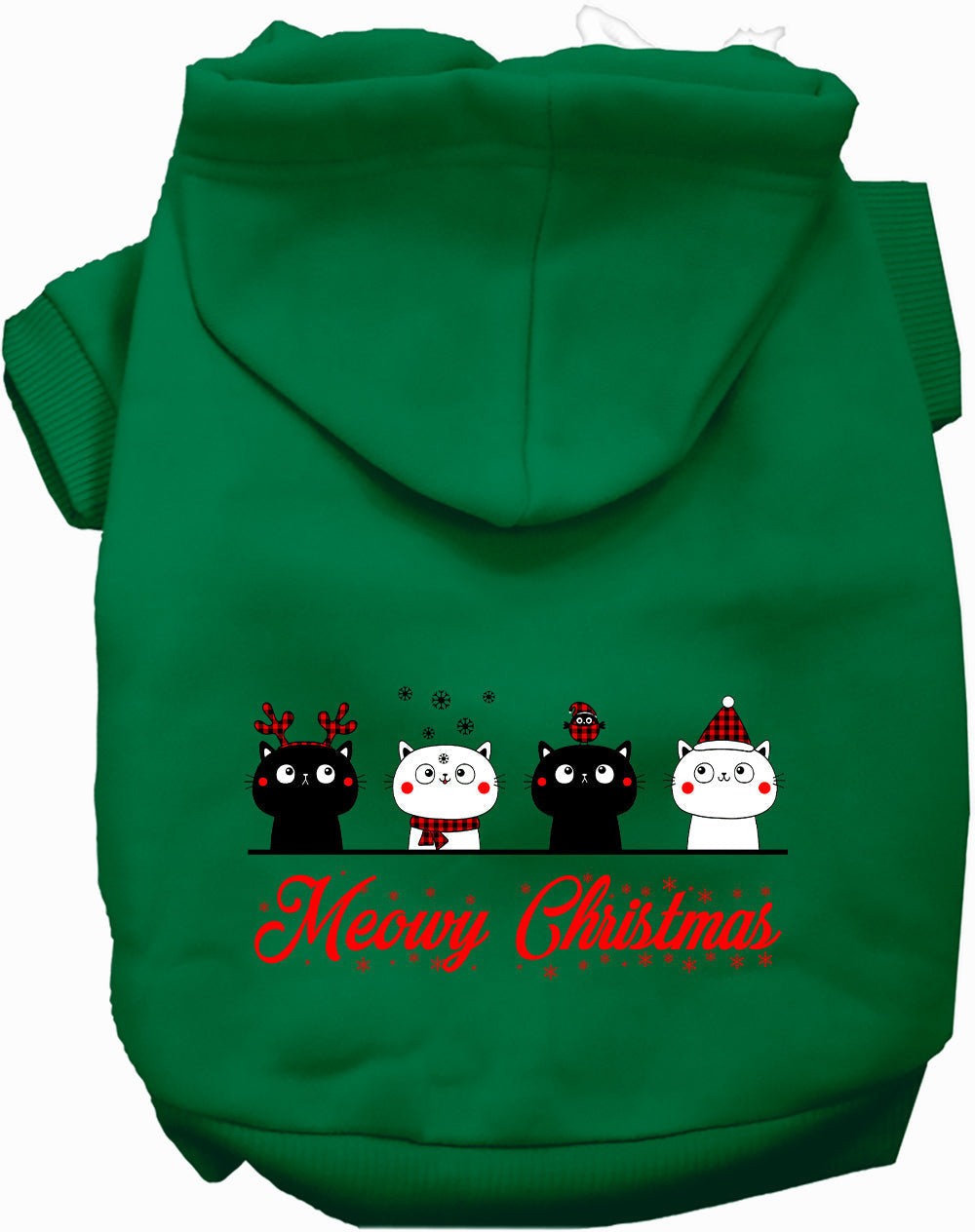 As You Wish Apparel – Meowy Christmas Pet Hoodie