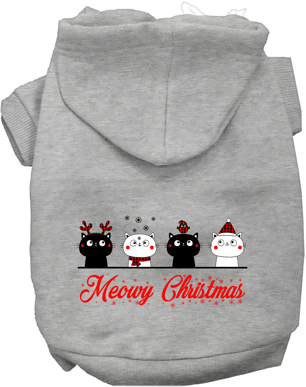 As You Wish Apparel – Meowy Christmas Pet Hoodie