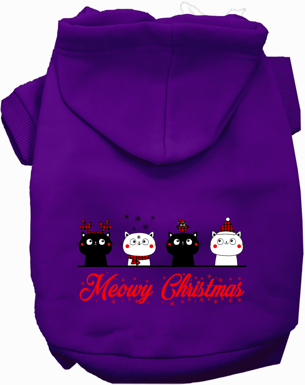 As You Wish Apparel – Meowy Christmas Pet Hoodie