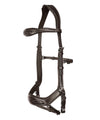 ExionPro Anti-Pressure Anatomic Jumping Raised Padded Fancy Wave Stitched Bridle