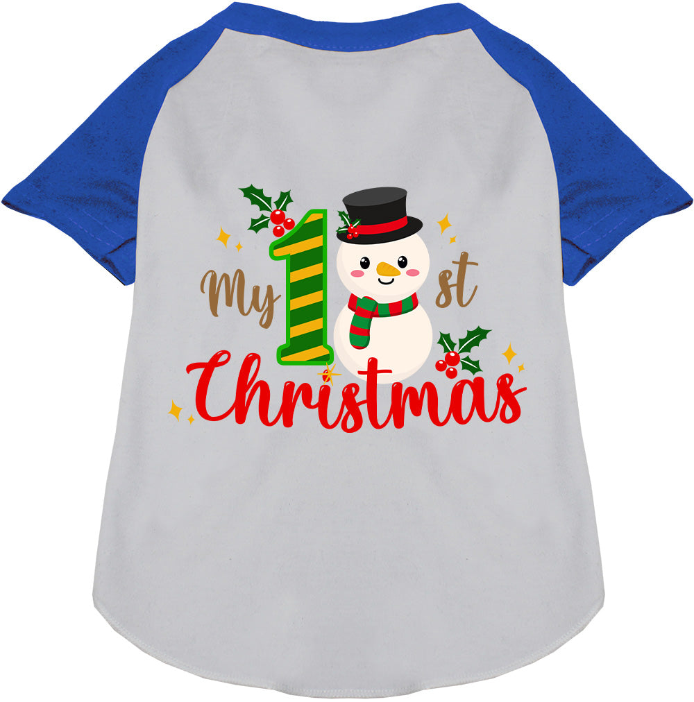 As You Wish Apparel – My 1st Christmas Pet Raglan Shirt