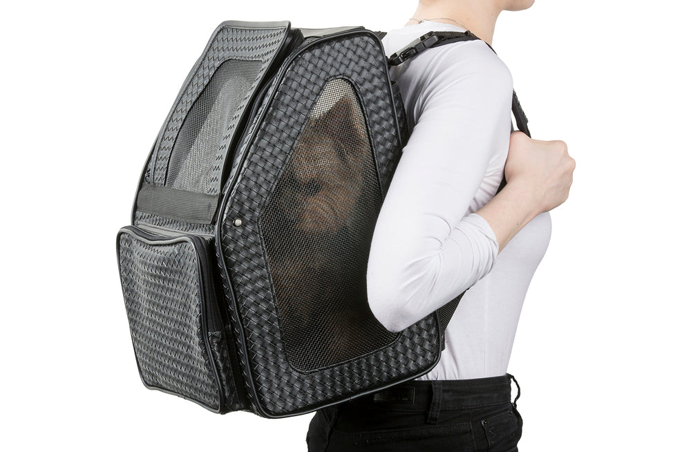 Rio Bag On Wheels - Black Woven