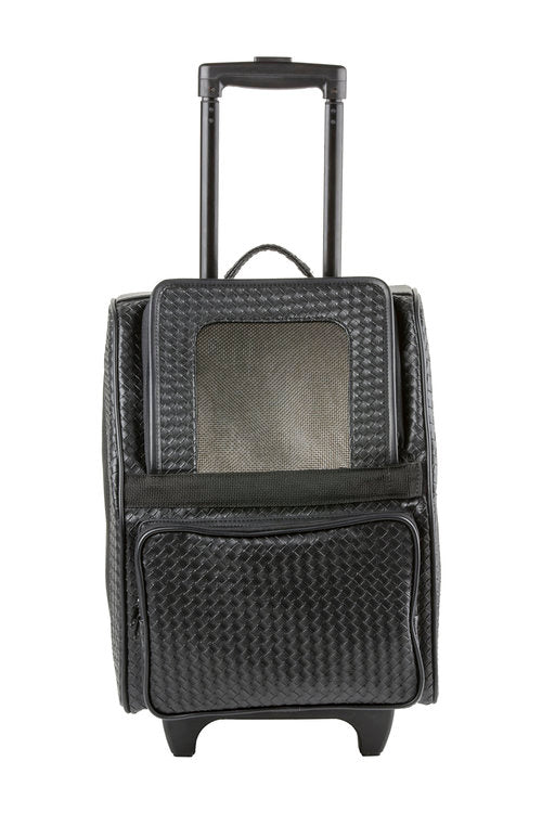 Rio Bag On Wheels - Black Woven
