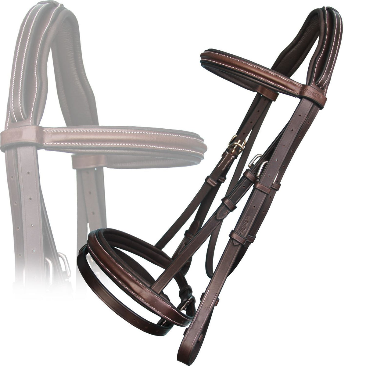 Replacement Crownpiece of ExionPro Pressure Relief Crown Raised Padded Jumping Bridle - HT Animal Supply