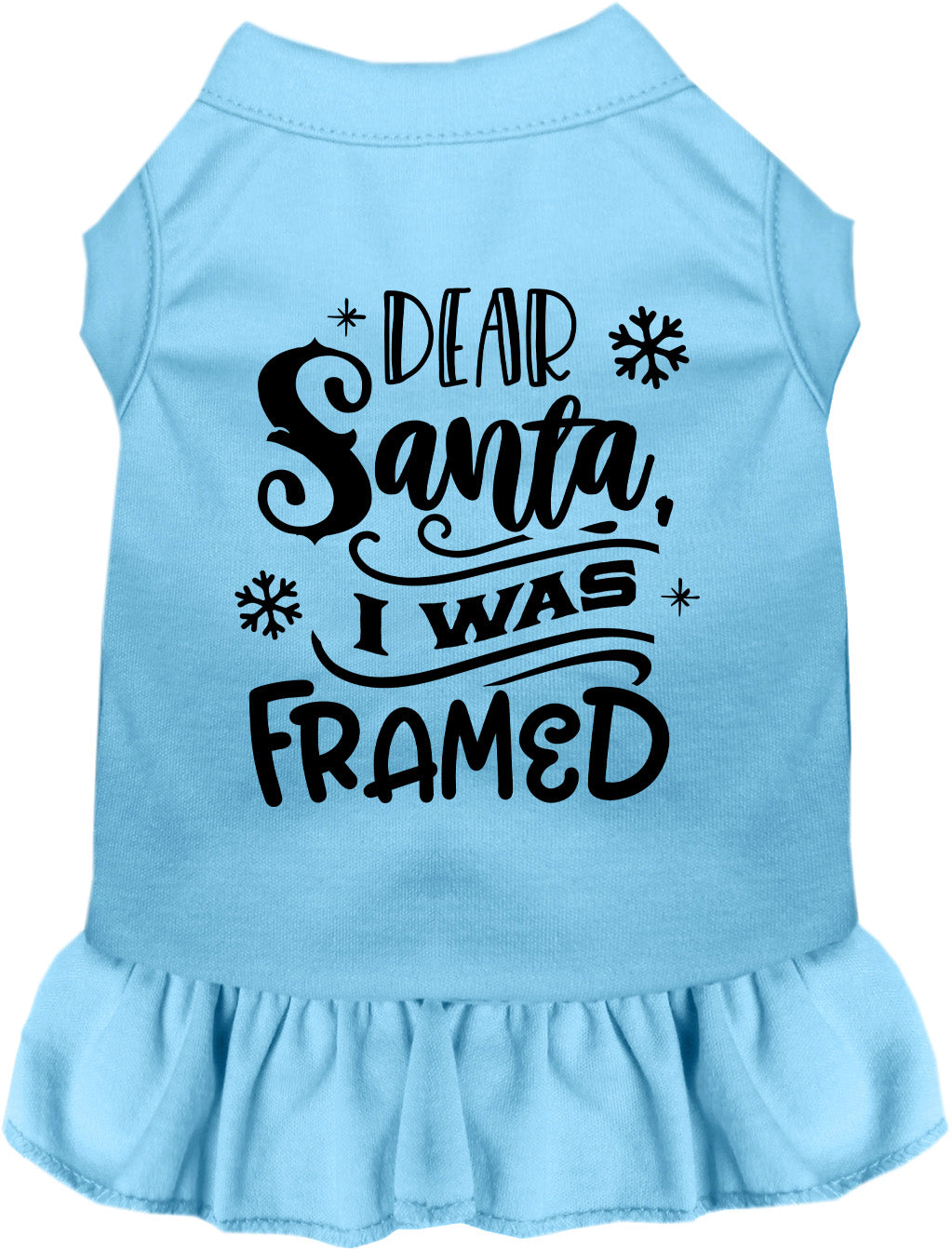 As You Wish Apparel – I was Framed! Christmas Pet Dress