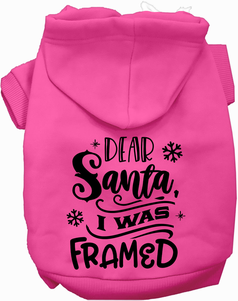 As You Wish Apparel – I was Framed Christmas Pet Hoodie
