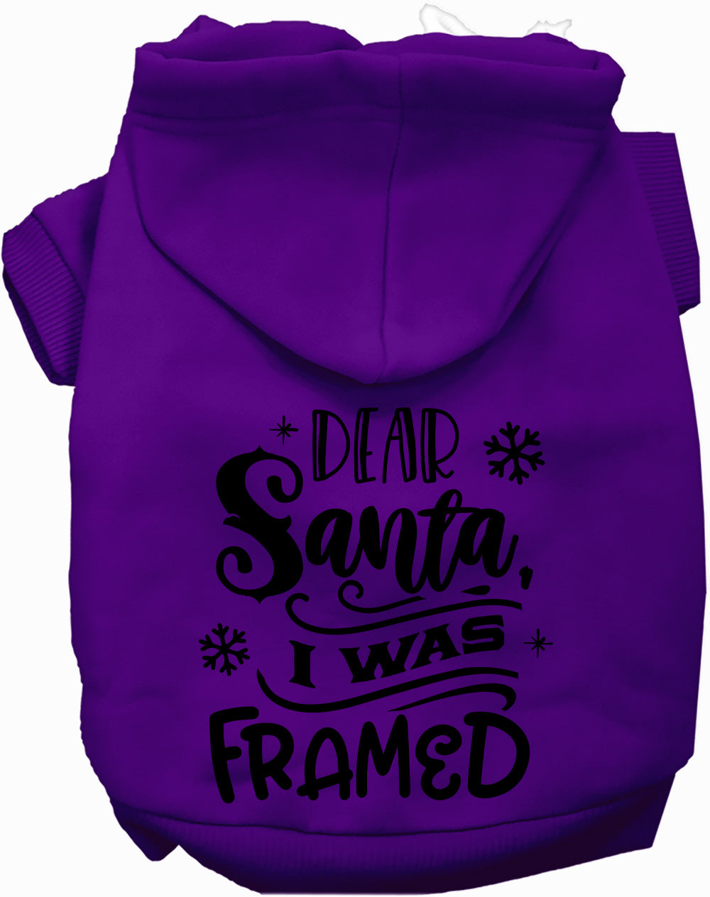 As You Wish Apparel – I was Framed Christmas Pet Hoodie