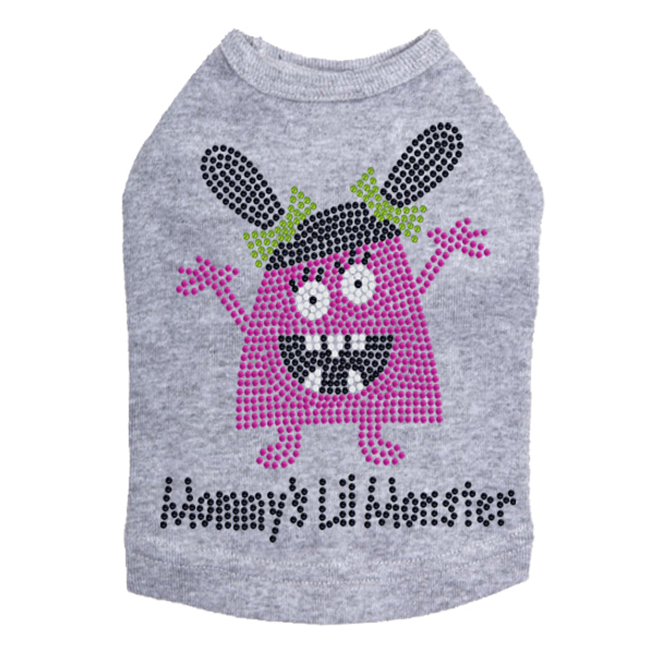 Mommys Lil Monster Pink - Dog Tank