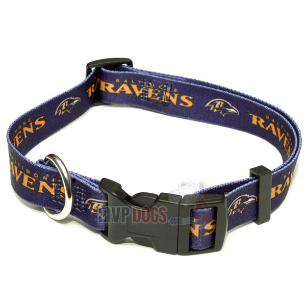 NFL Baltimore Ravens Dog Collar by Hunter