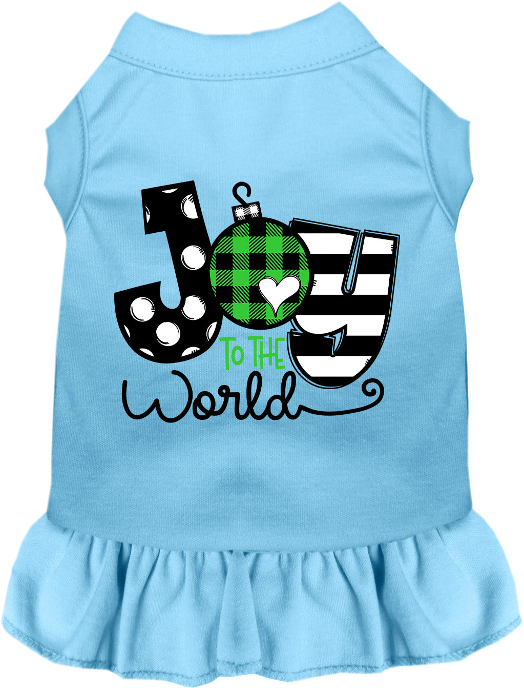 As You Wish Apparel – Joy to the World Christmas Pet Dress