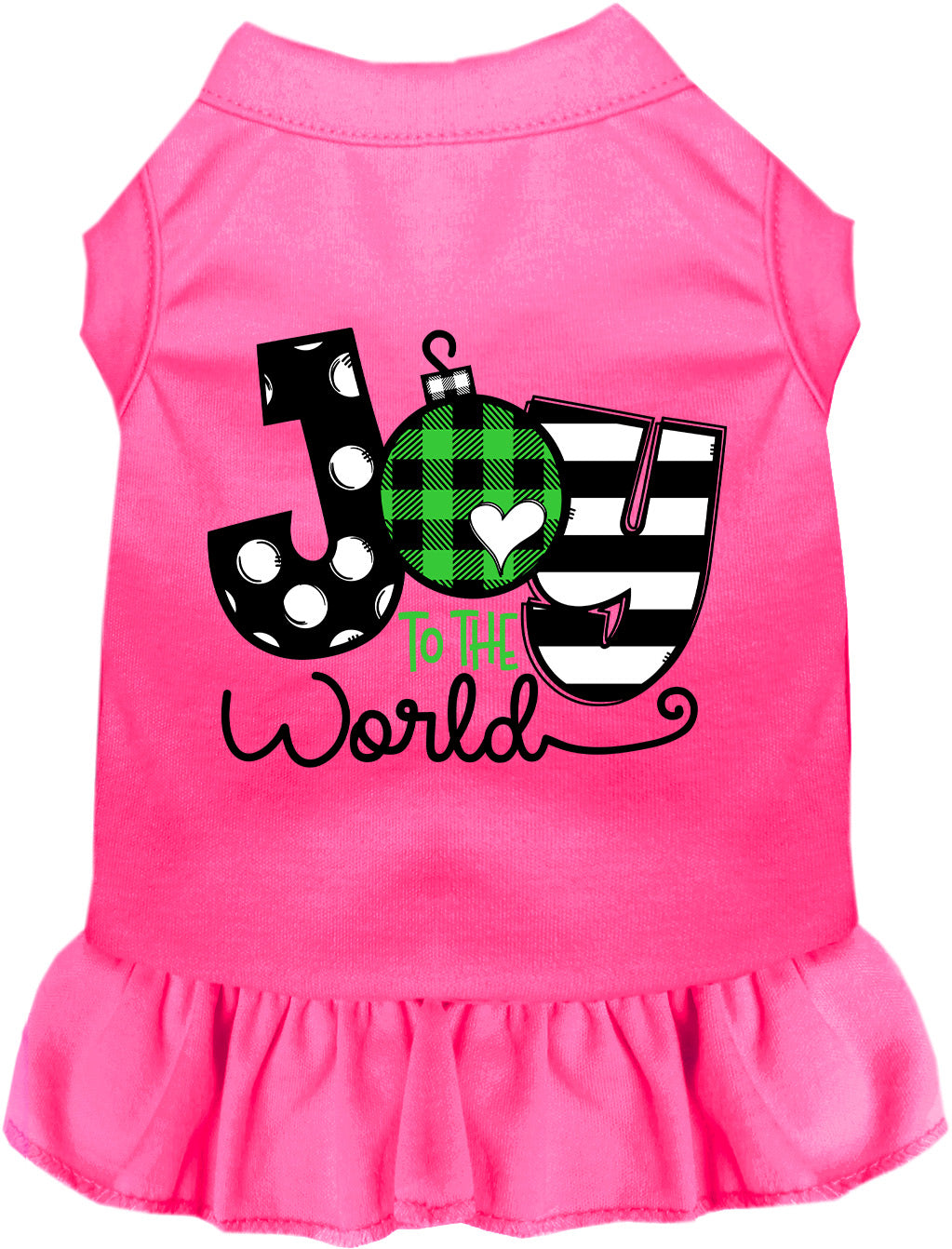 As You Wish Apparel – Joy to the World Christmas Pet Dress