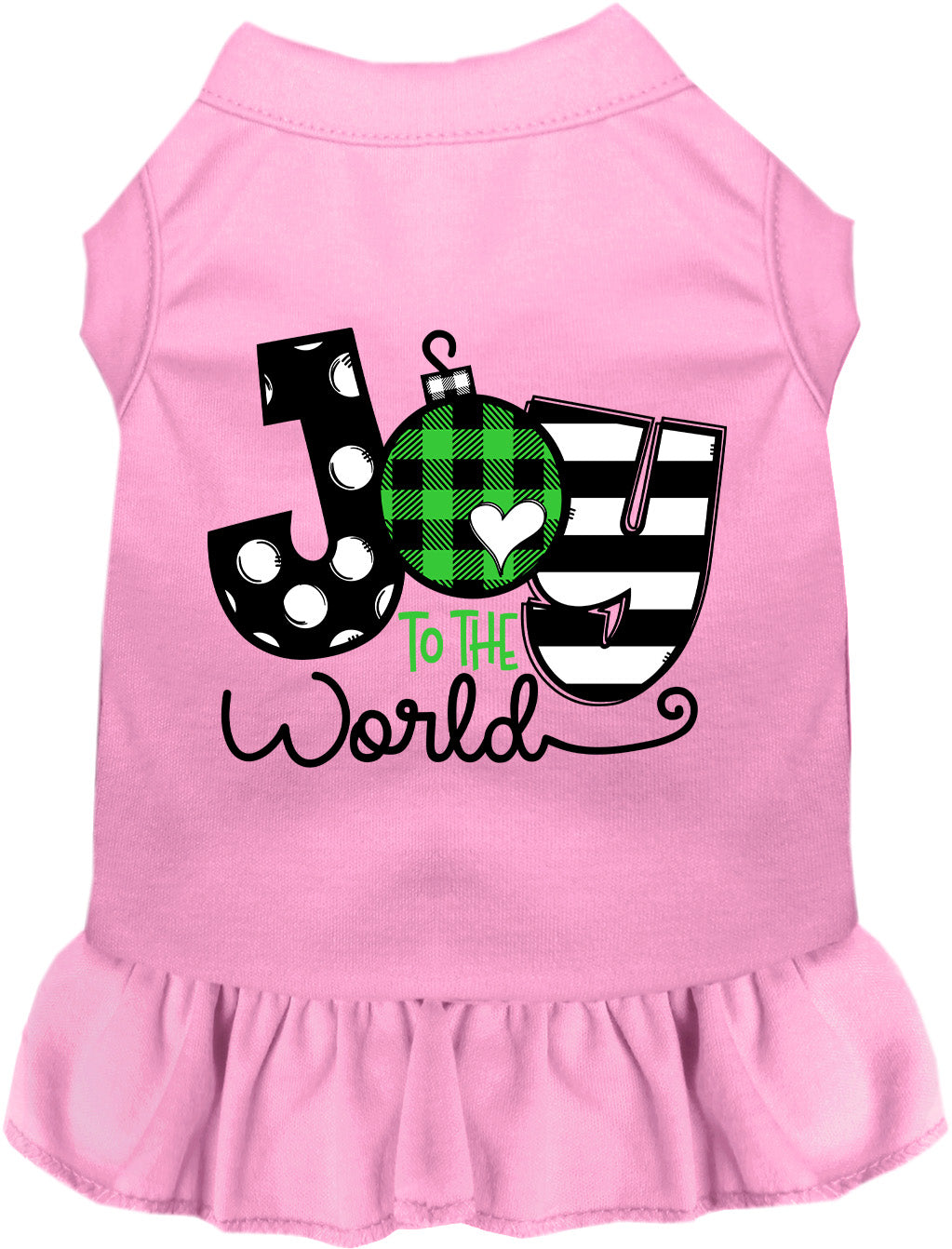 As You Wish Apparel – Joy to the World Christmas Pet Dress