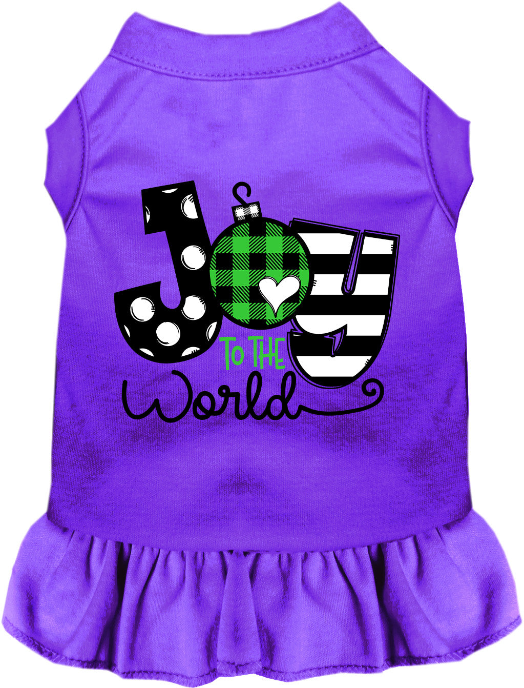 As You Wish Apparel – Joy to the World Christmas Pet Dress