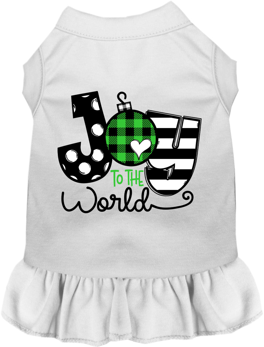 As You Wish Apparel – Joy to the World Christmas Pet Dress