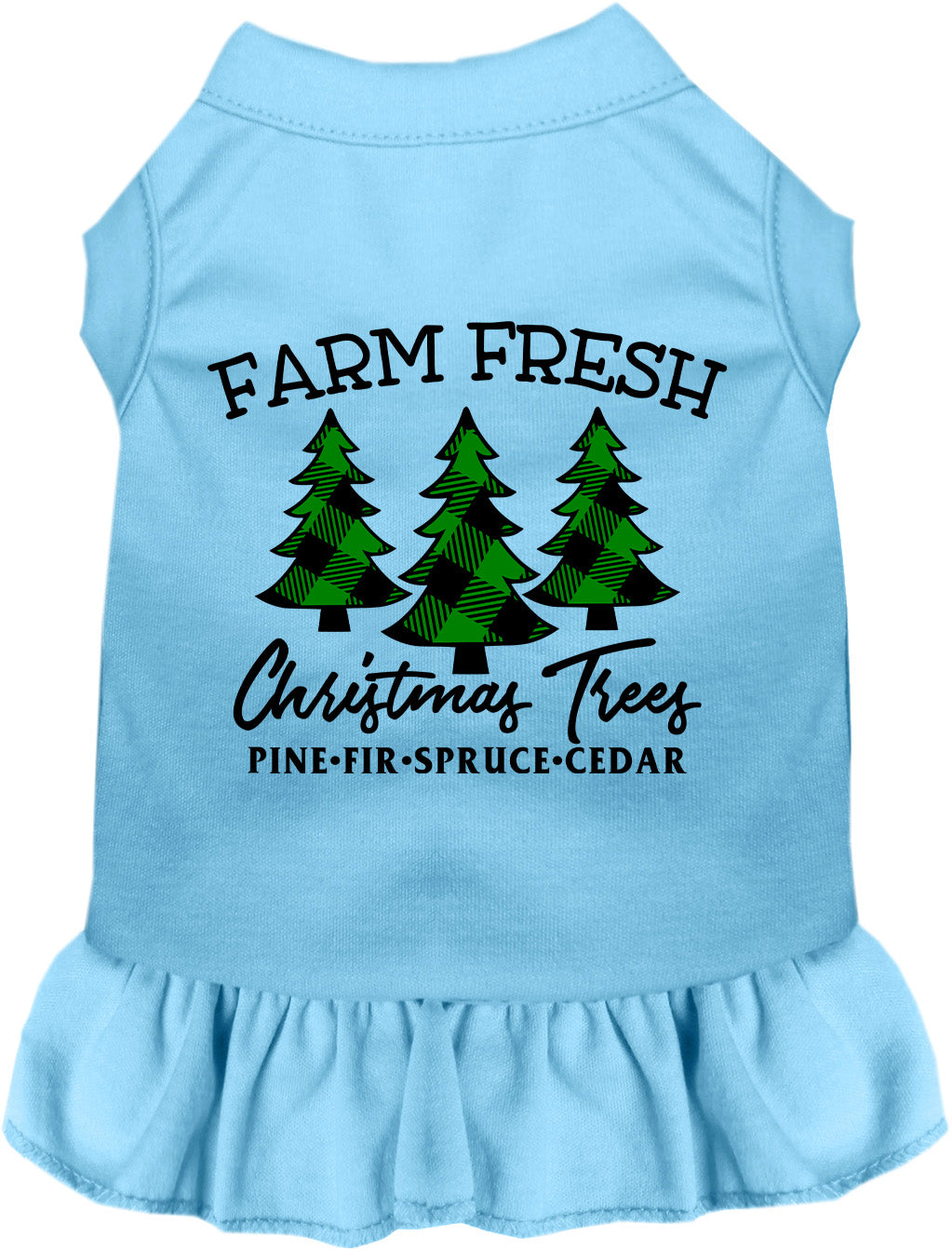 As You Wish Apparel – Farm Fresh Christmas Trees Pet Dress