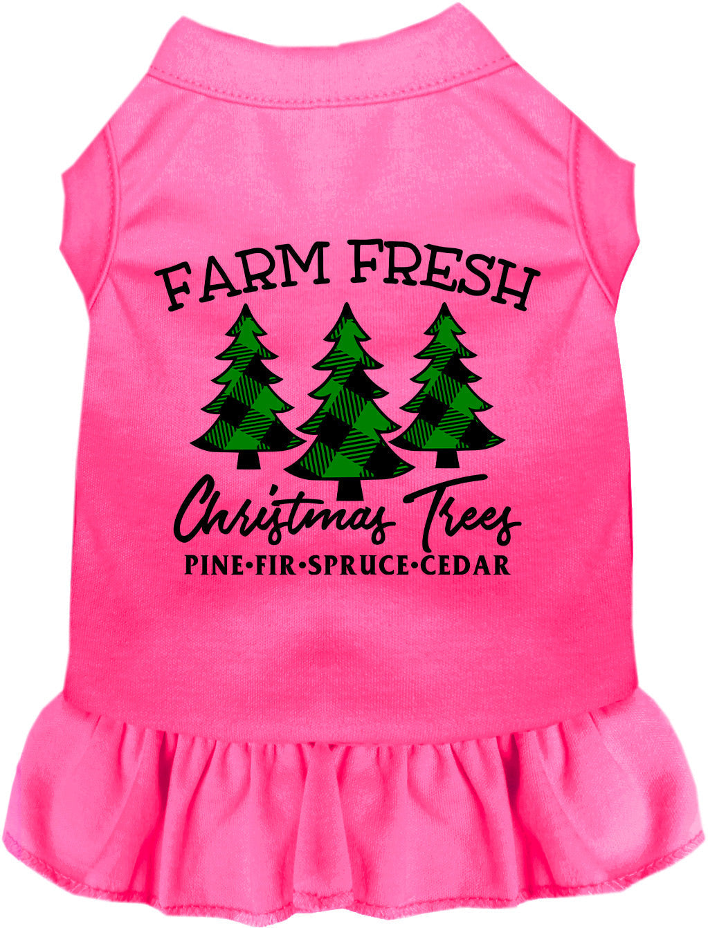 As You Wish Apparel – Farm Fresh Christmas Trees Pet Dress