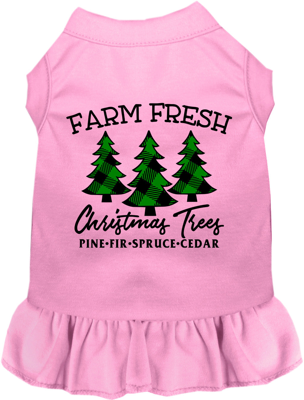 As You Wish Apparel – Farm Fresh Christmas Trees Pet Dress