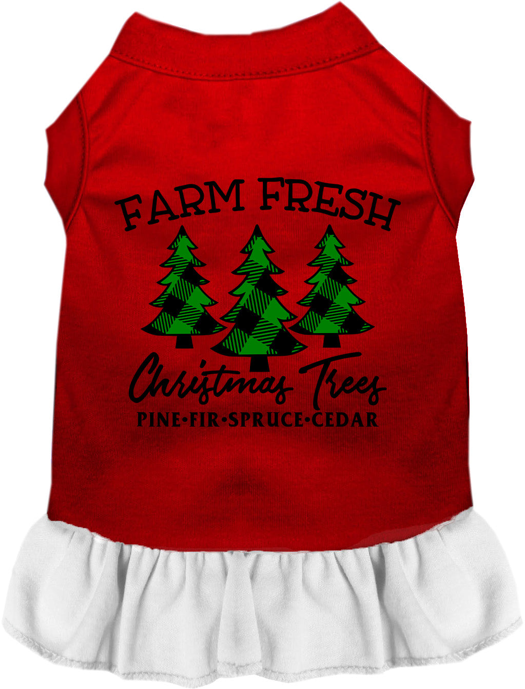 As You Wish Apparel – Farm Fresh Christmas Trees Pet Dress