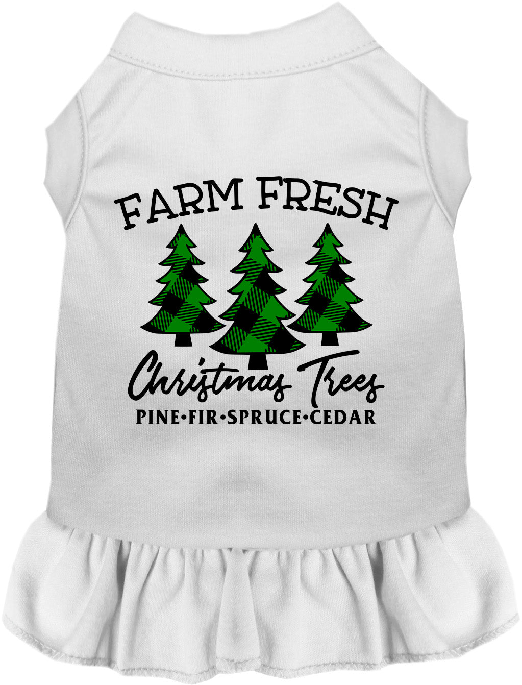As You Wish Apparel – Farm Fresh Christmas Trees Pet Dress