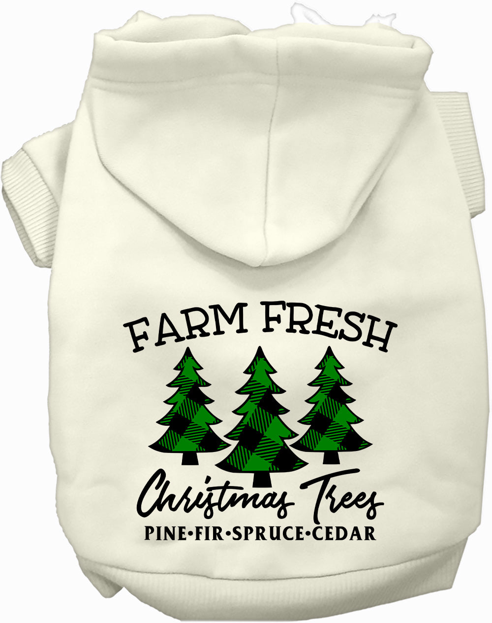 As You Wish Apparel – Farm Fresh Christmas Trees Pet Hoodie