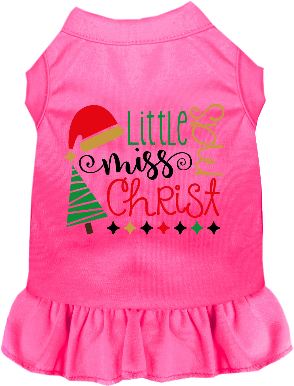 As You Wish Apparel – Little Miss Christmas Pet Dress
