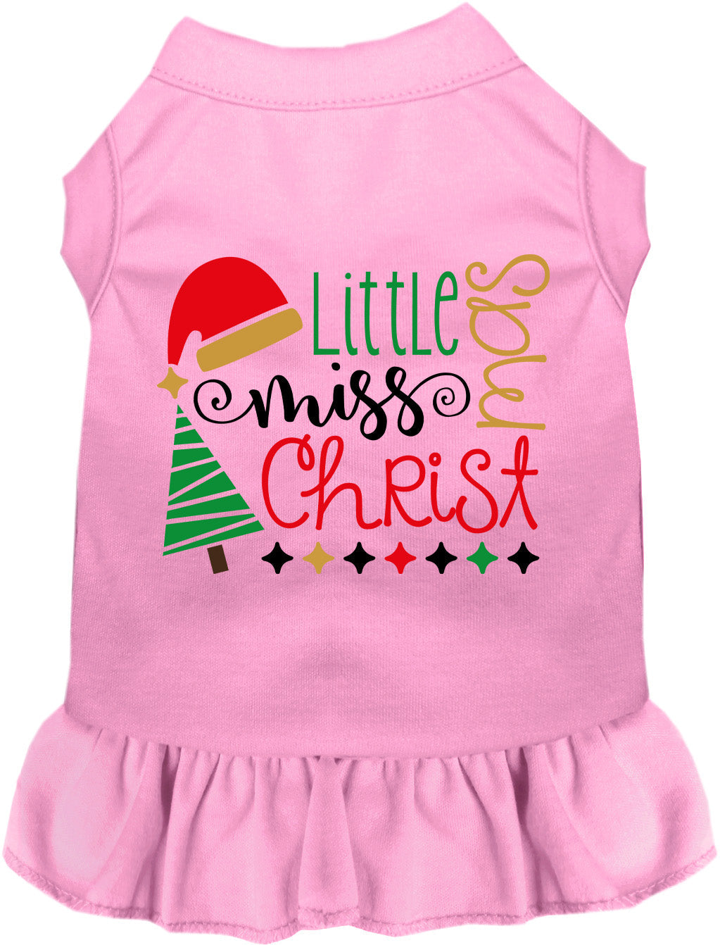 As You Wish Apparel – Little Miss Christmas Pet Dress