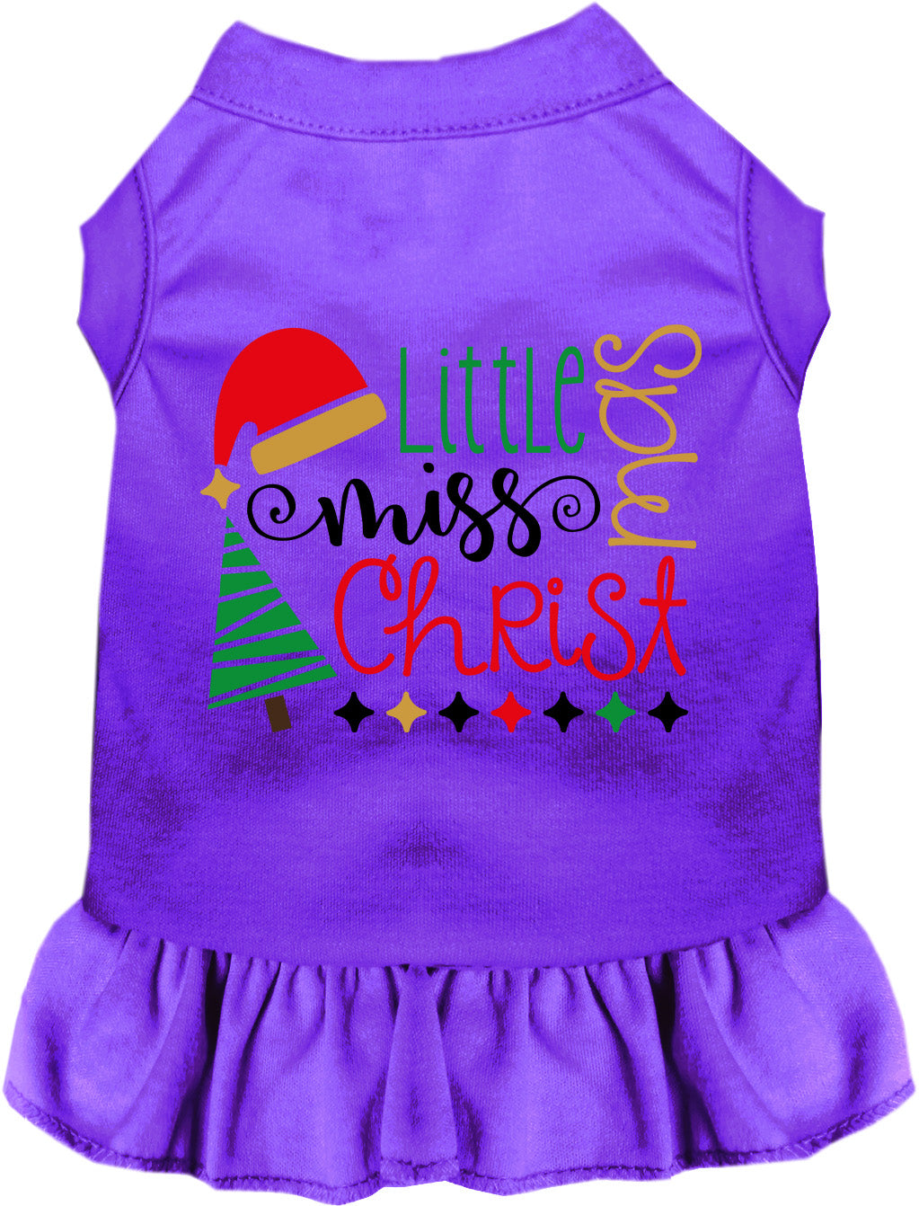 As You Wish Apparel – Little Miss Christmas Pet Dress