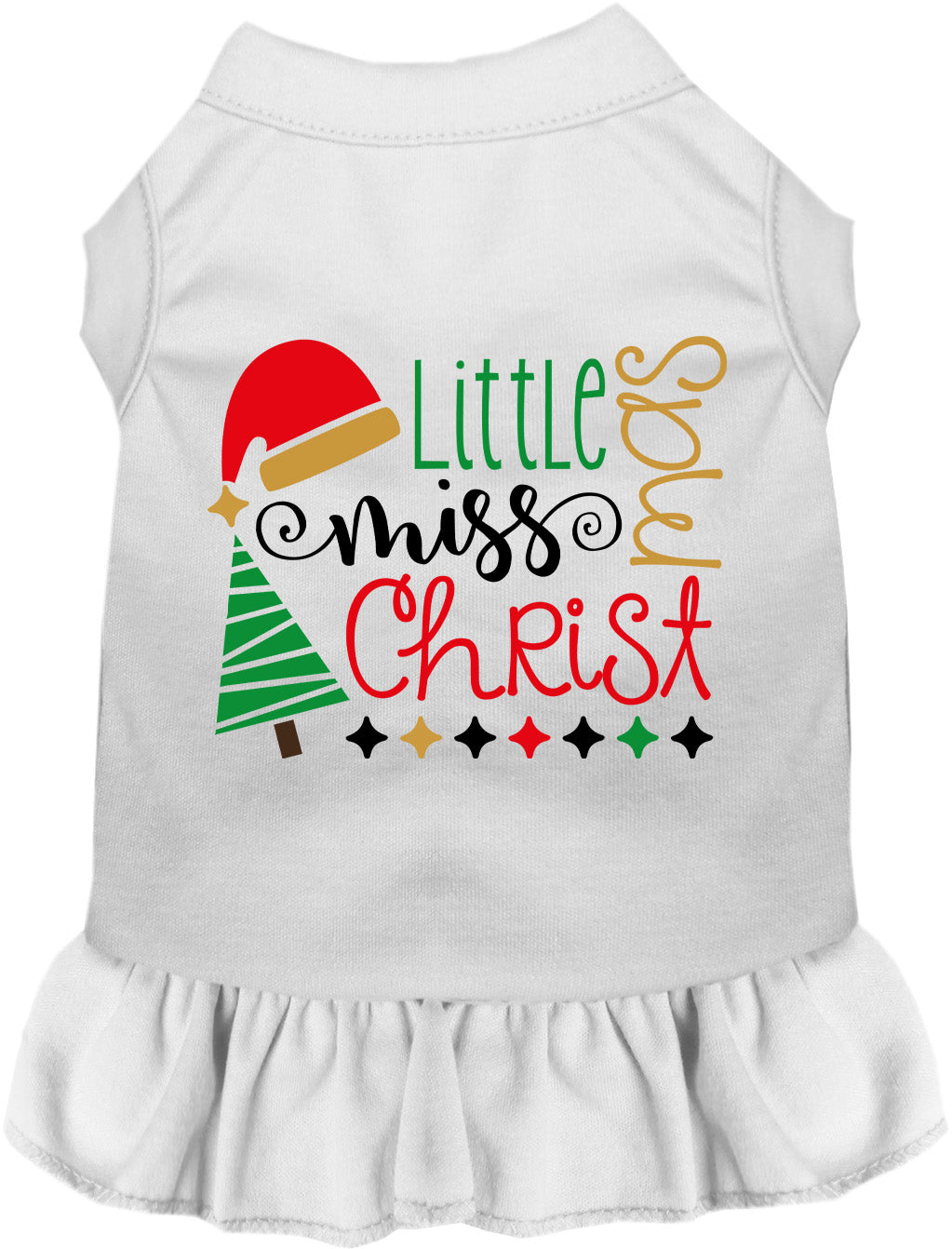 As You Wish Apparel – Little Miss Christmas Pet Dress