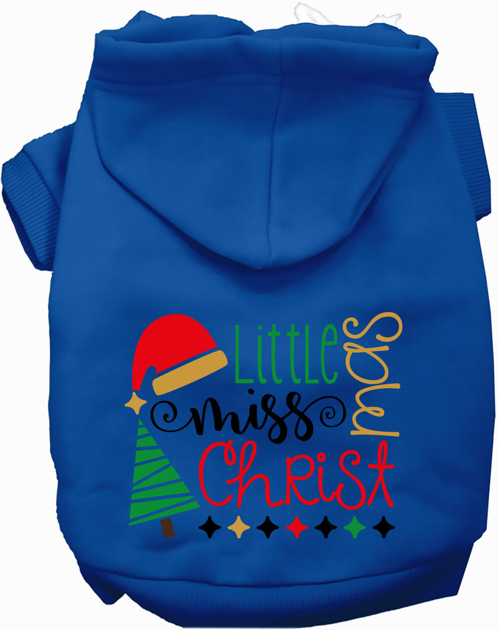 As You Wish Apparel – Little Miss Christmas Pet Hoodie