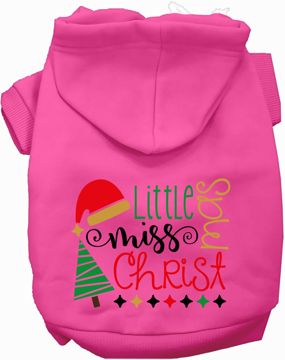 As You Wish Apparel – Little Miss Christmas Pet Hoodie