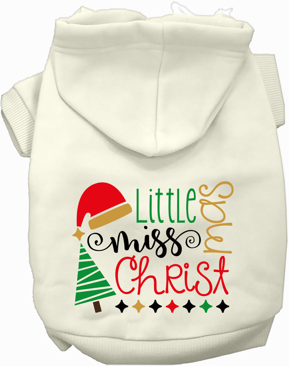 As You Wish Apparel – Little Miss Christmas Pet Hoodie