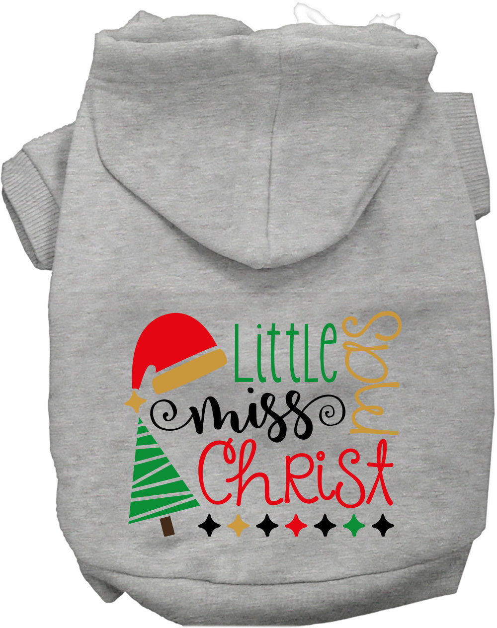 As You Wish Apparel – Little Miss Christmas Pet Hoodie