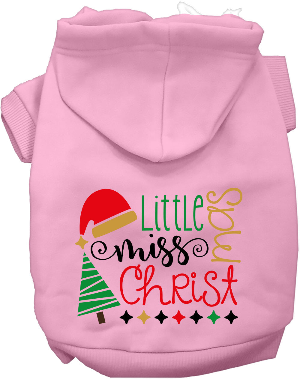 As You Wish Apparel – Little Miss Christmas Pet Hoodie