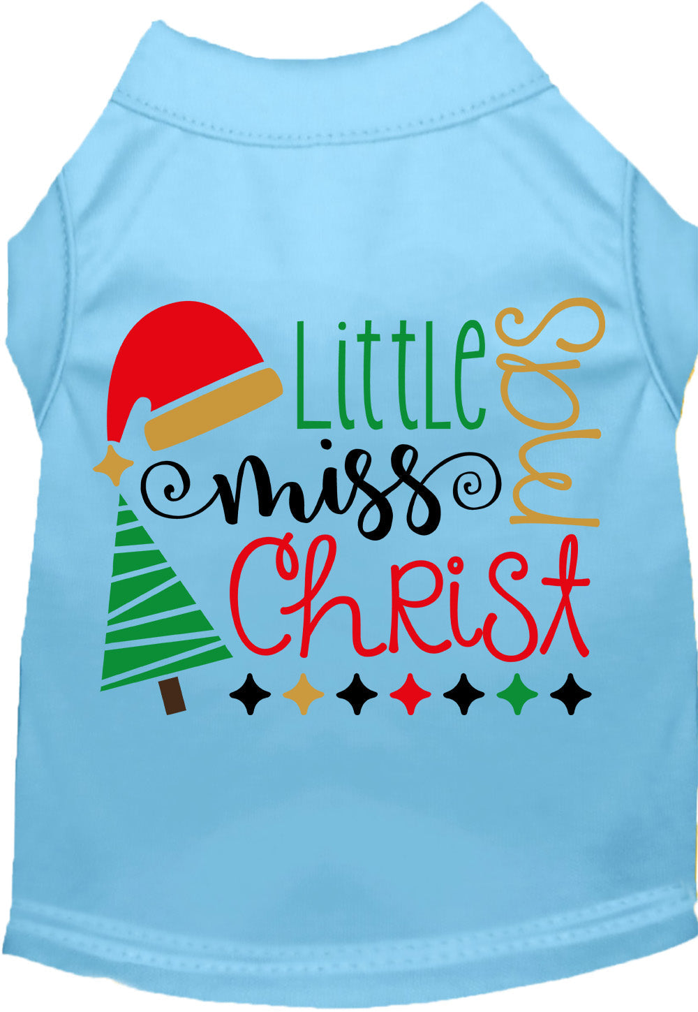 As You Wish Apparel – Little Miss Christmas Pet Shirt