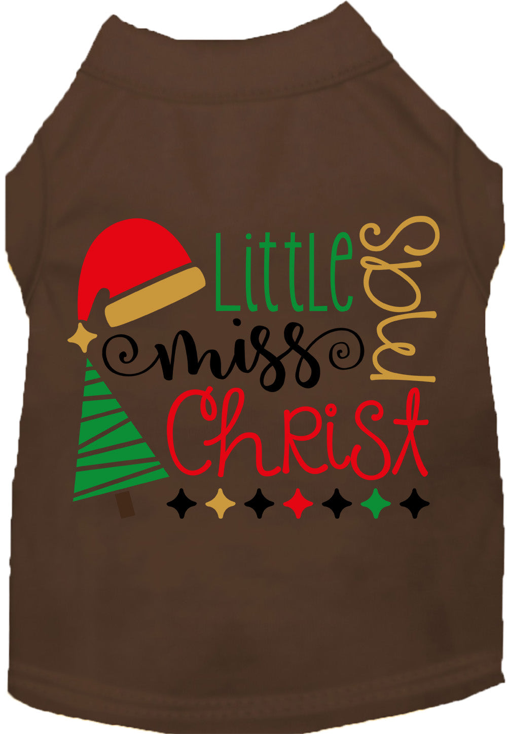 As You Wish Apparel – Little Miss Christmas Pet Shirt