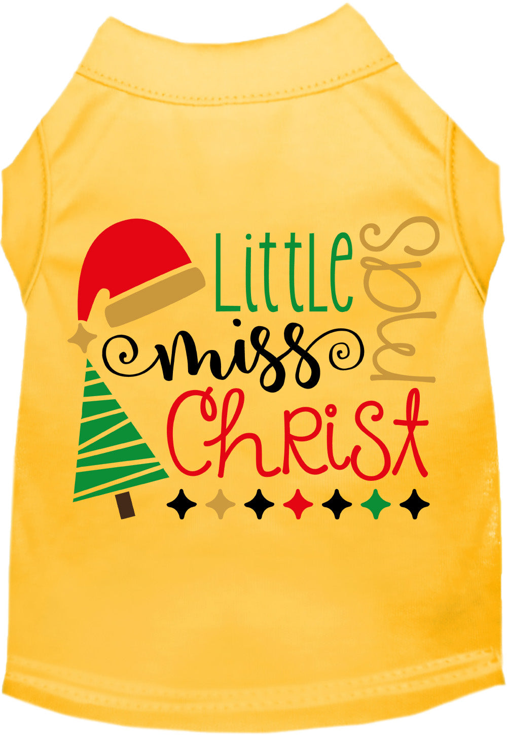 As You Wish Apparel – Little Miss Christmas Pet Shirt