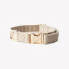 Sand - Velvet Dog Collar